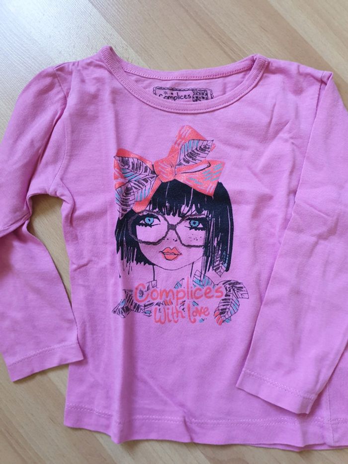 Lot de 3 t-shirts Complices en taille 2-3 ans - photo numéro 2
