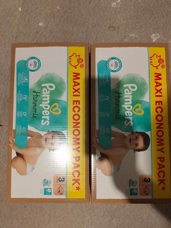 192 couches Pampers taille 3