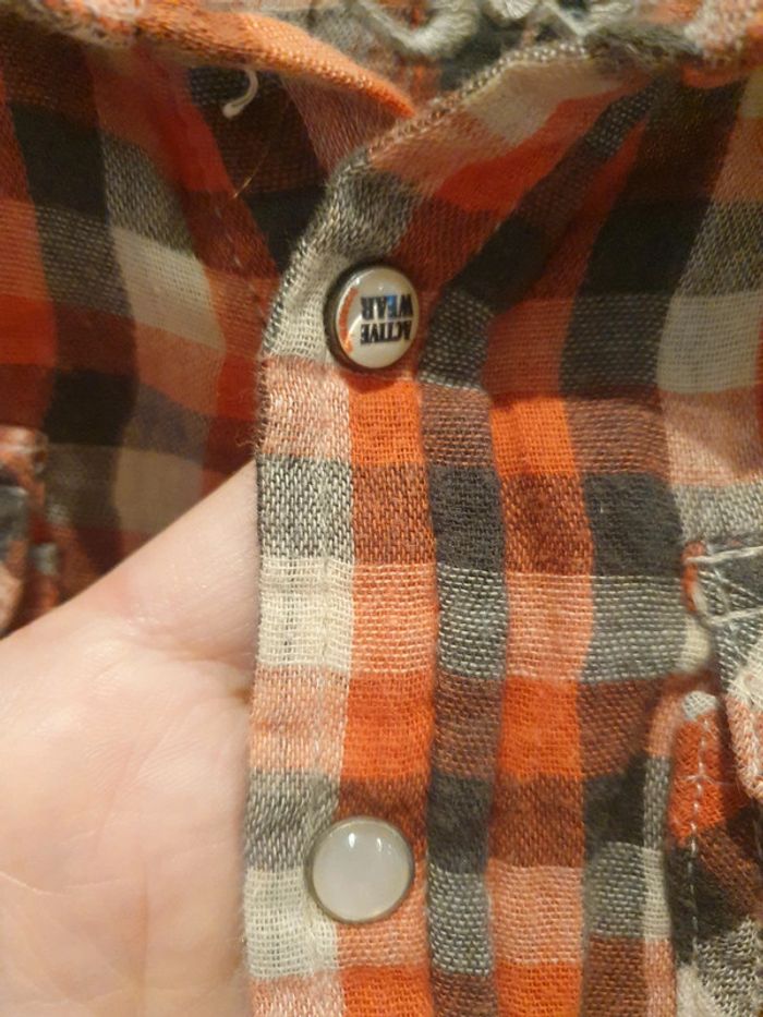 Chemise flanelle 3 ans la redoute active wear - photo numéro 3