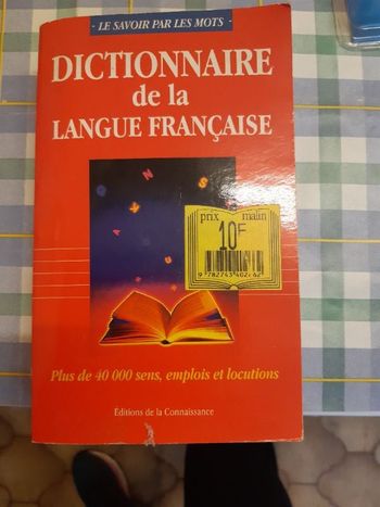 Dictionnaire langue française