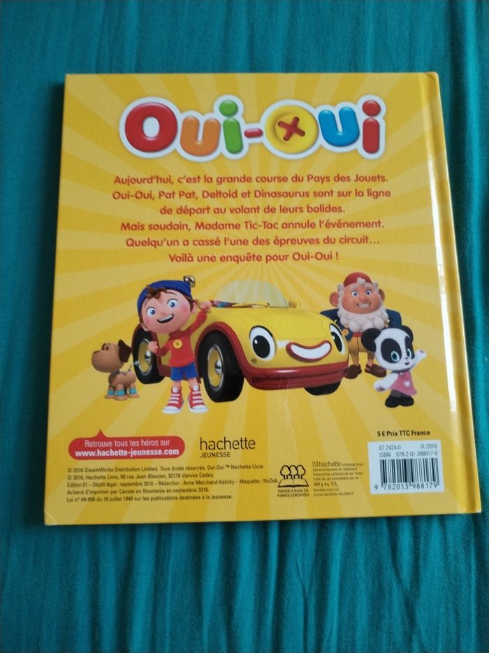 Livre oui oui - photo numéro 2