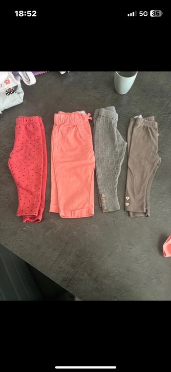 Lot de 4 pantalons
