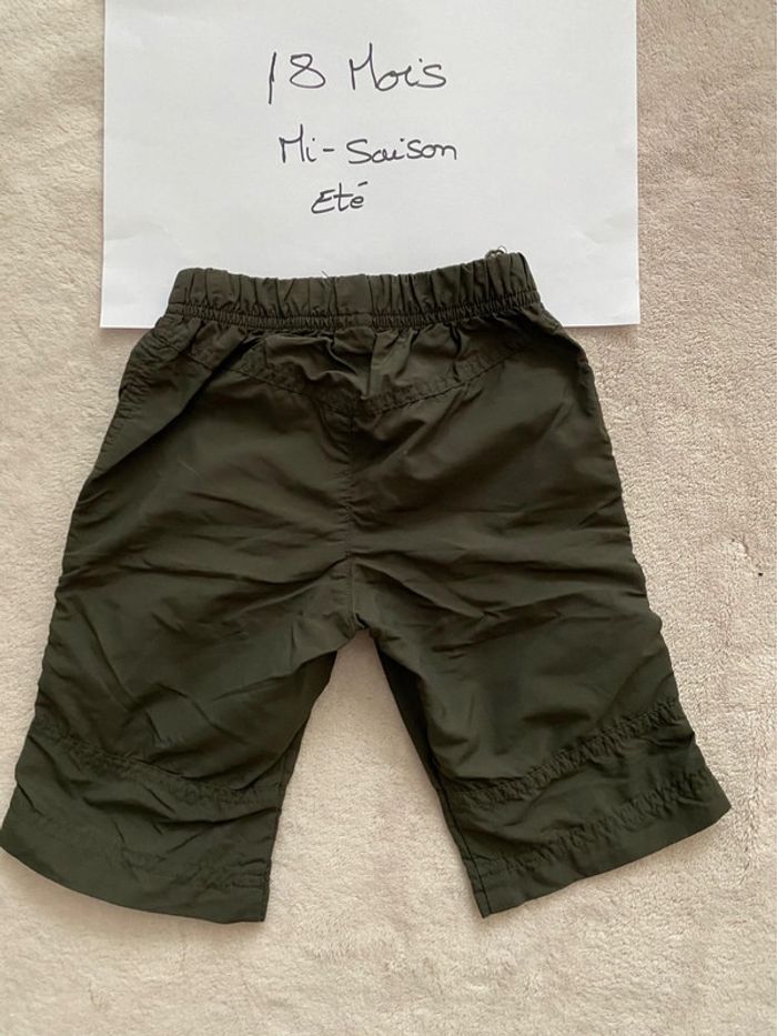 Lot 1 short neuf ajustable à la taille et 2 shorts TBE - Obaïbi, ZARA et autre - 18 mois - photo numéro 14