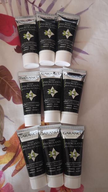 Lot de 9 crèmes corps Garancia 
