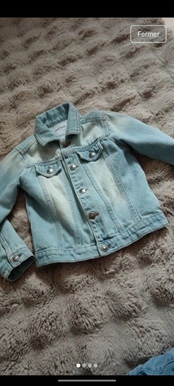 Veste en jean