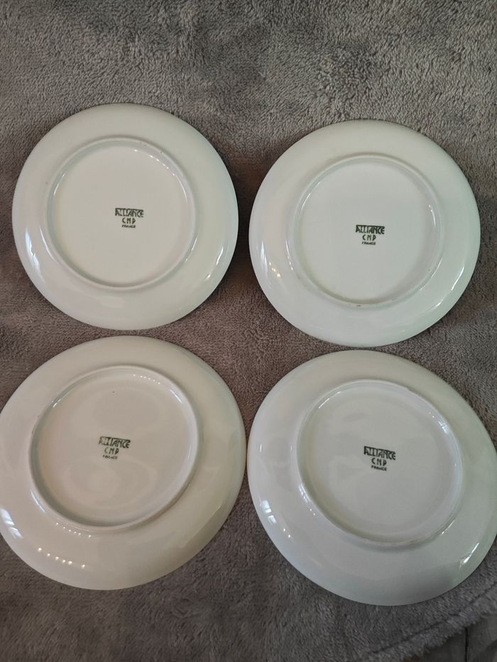 Lot de 4 assiettes à dessert - photo numéro 5
