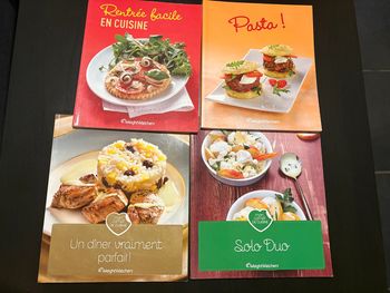 Lot de 4 livres Weight Watchers