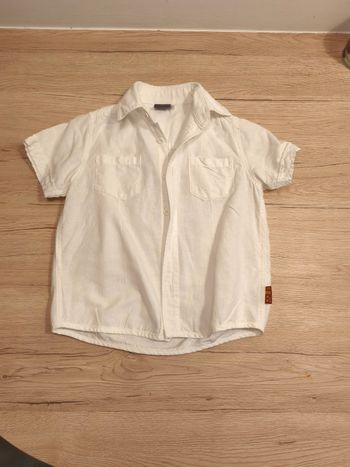 Chemise manche courte 4 ans