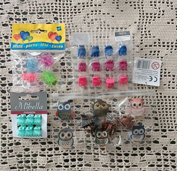 4 lots de petites barettes