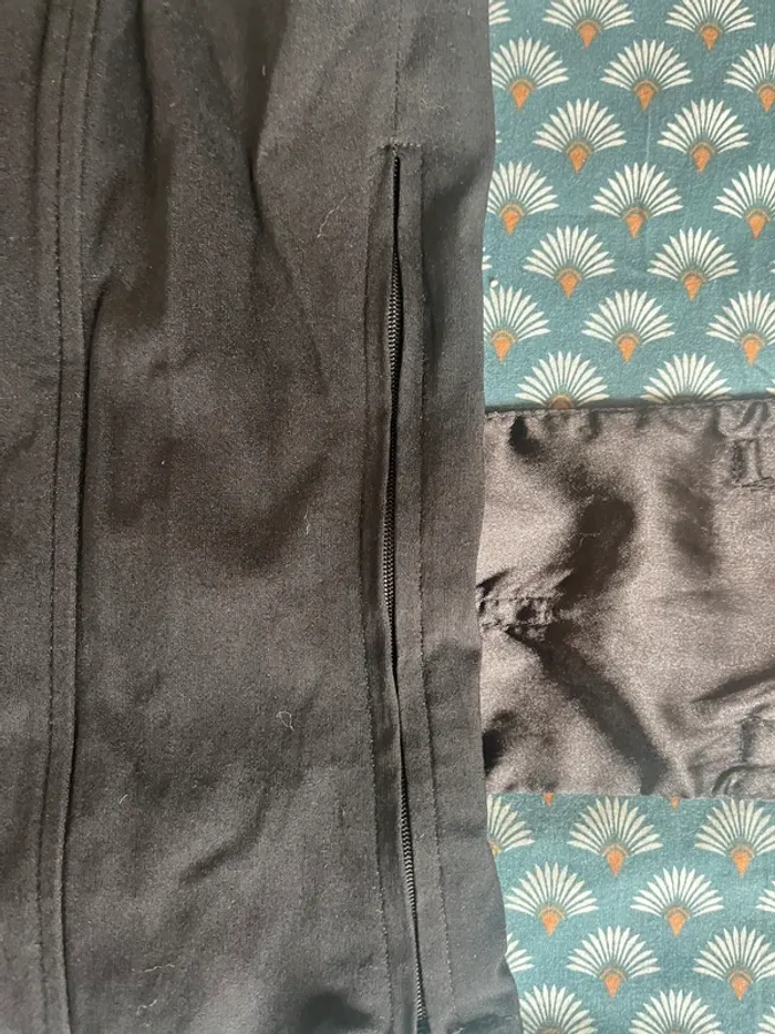 Magnifique haut corset noir imprimé chinois - photo numéro 5