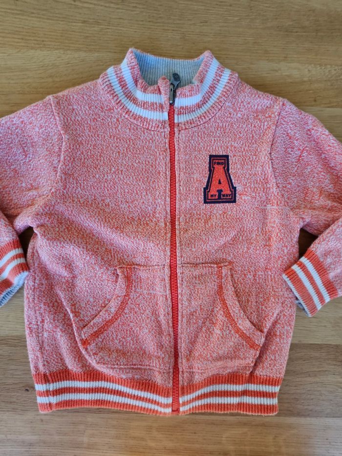 Gilet zipé réversible