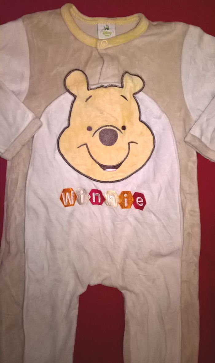 Pyjama 18-24 mois garçon-fille Winnie Disney - photo numéro 2