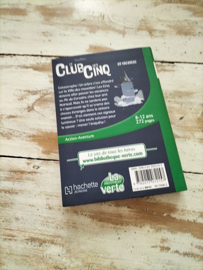 Livre le club des cinq en vacances - photo numéro 2