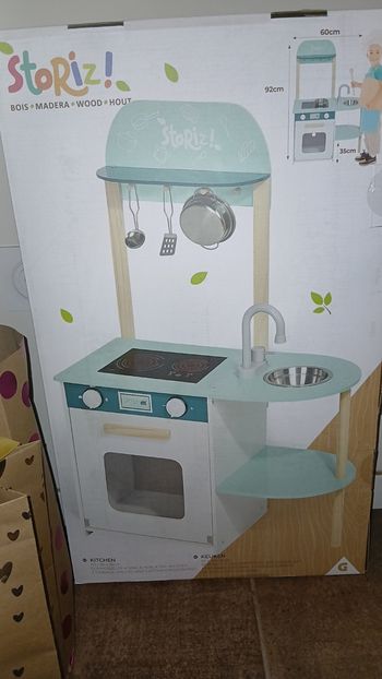 Cuisine en bois pour enfant