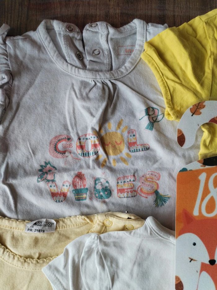 Lot de 5 t-shirt manche courte - photo numéro 5