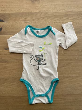 Bodie manches longues blanc et bleu orchestra 12 mois