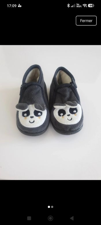 Chaussons panda