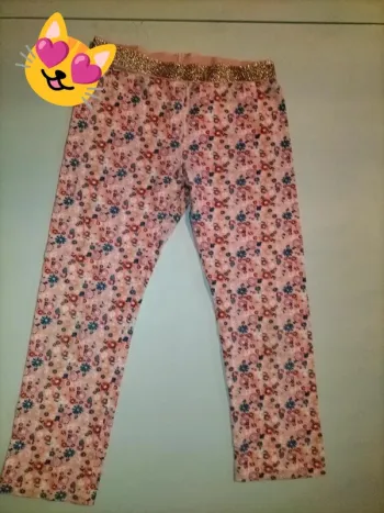Pantacourt fleurs OVS 13 ans