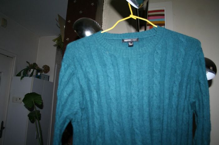 🌸👍Hiver 👍#Pull #vert en #alpaga Taille 40 "Mango" Tendance 2023 🌸 - photo numéro 2