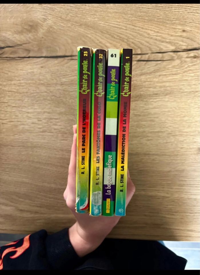 Lot de 4 Livres de la Collection Chair de Poule Enfants-Ados/Possibilité de prendre à l’unité - photo numéro 3