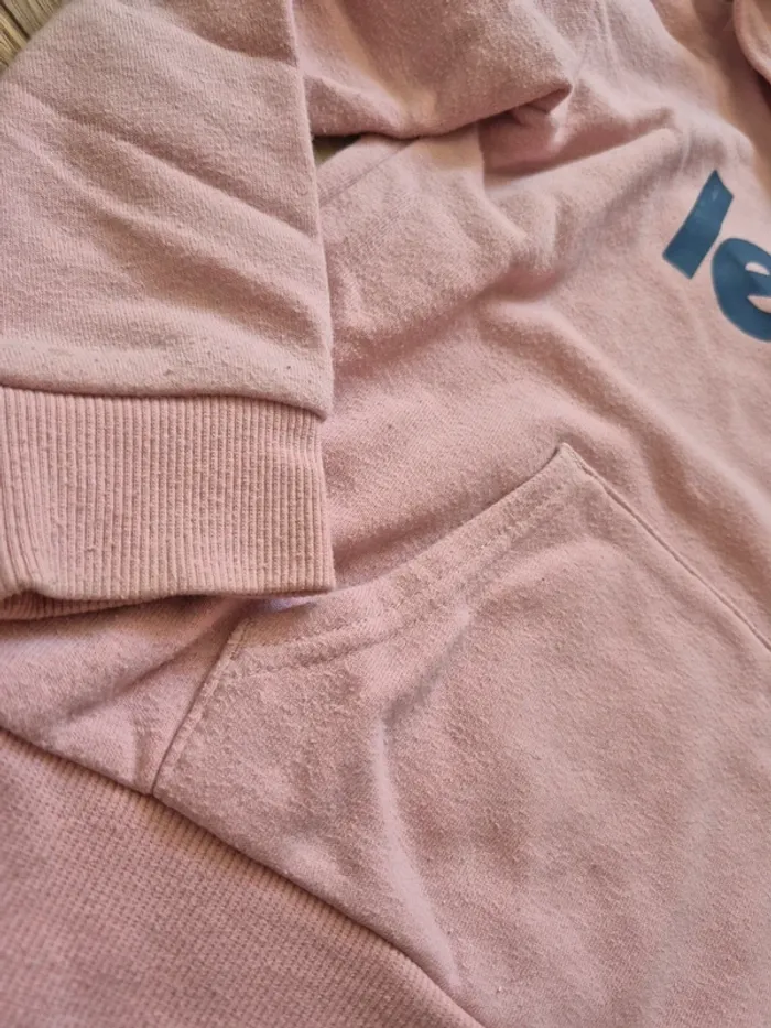Pull à capuche rose Levi's – 5 ans / 110 cm - photo numéro 3