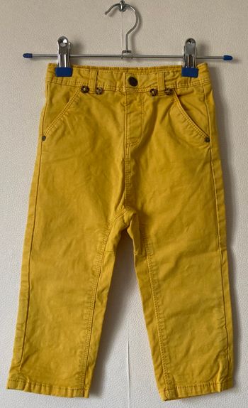 pantalon toile de coton garçon 18 mois
