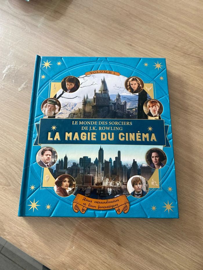 Livre Harry Potter, le monde, des sorciers, la magie du cinéma