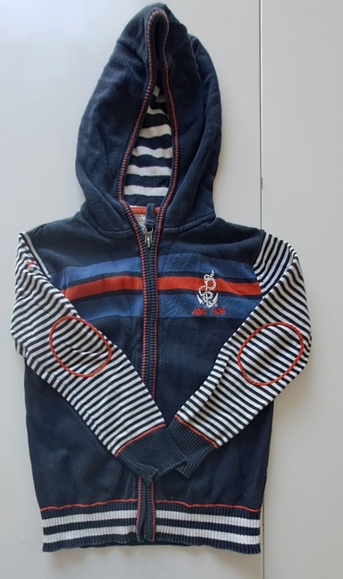 Gilet zippé à capuche Orchestra 5 ans