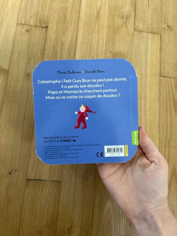 Livre petit ours brun neuf - photo numéro 2