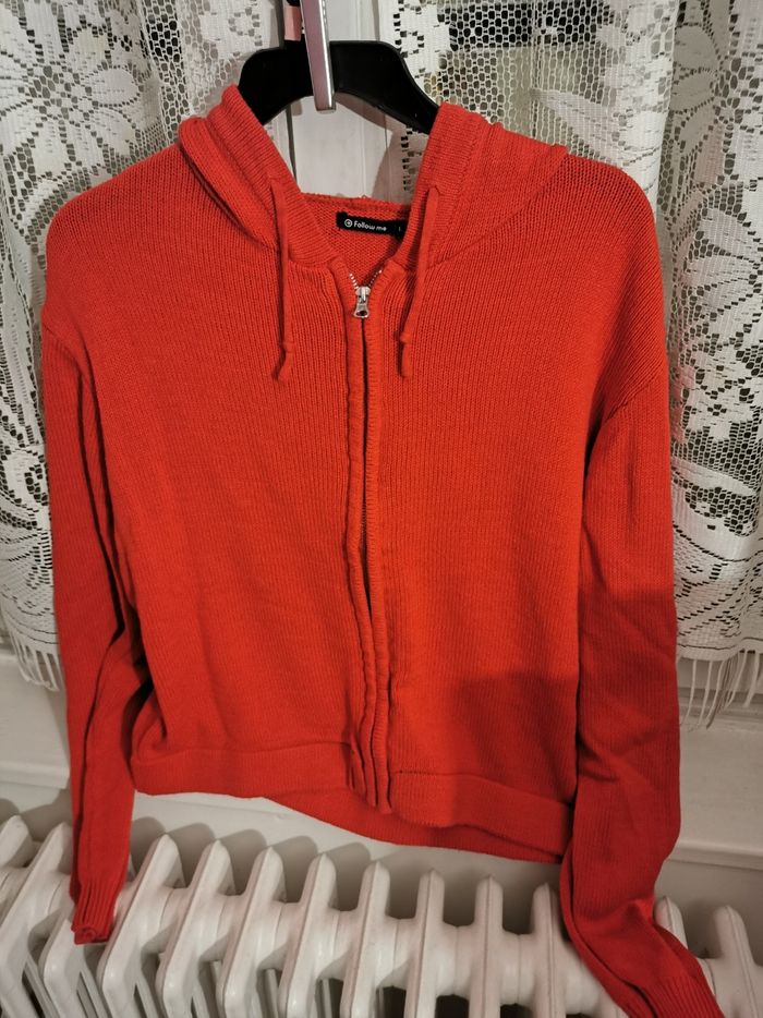 Gilet à capuche avec fermeture - photo numéro 4