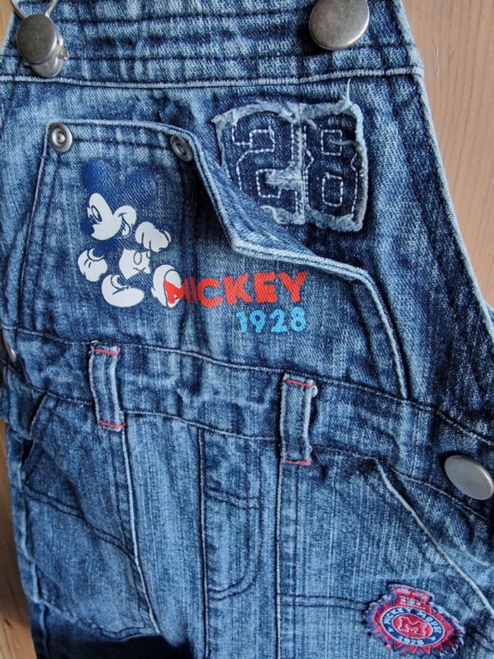 Salopette Mickey Disney taille 12 mois - photo numéro 3