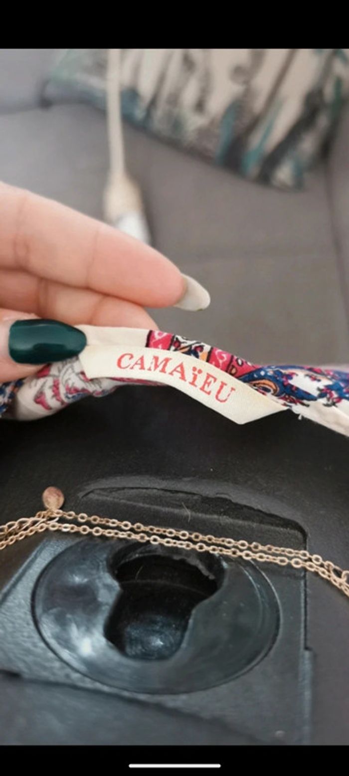 Très belle blouse camaïeu taille s bac Tony - photo numéro 3