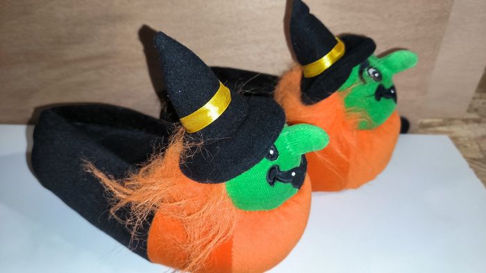 Pantoufles halloween mixte - photo numéro 2