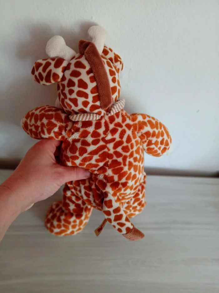 Jolie peluche girafe et son bébé - photo numéro 2