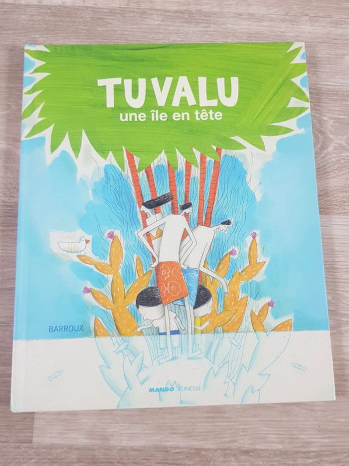 Livre Tuvalu une île en tête