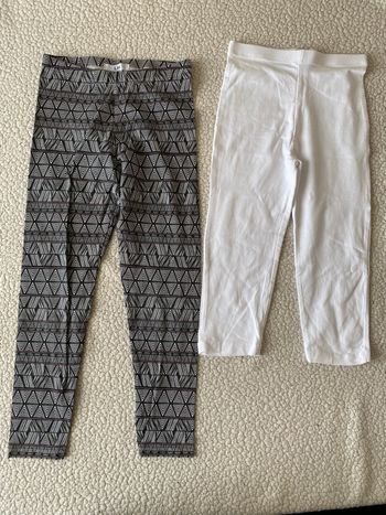 Lot 2 Leggings 10 ans