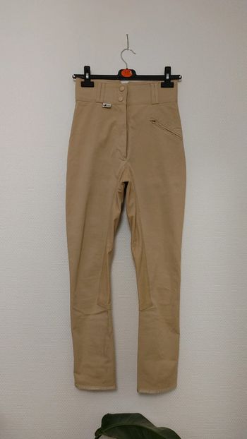 Pantalon taille haute tissu stretch cheval FEROTI 36