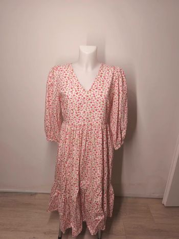 Robe longue YAS Femme Taille M Fleurs