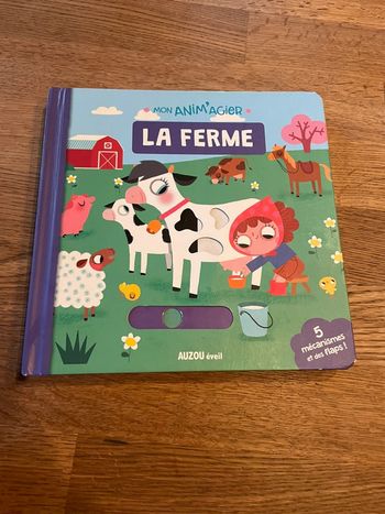 Livre cartonné Mon imagier La ferme