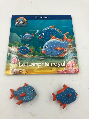 Livre + 2 figurines / le Lampris royal collection Altaya