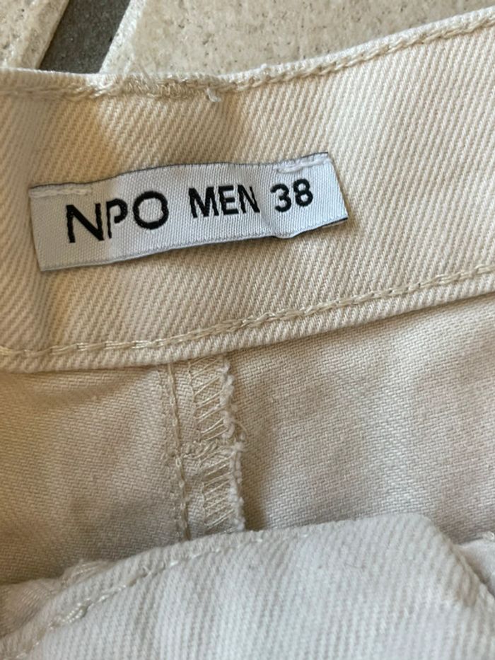 Pantalon beige à poches - photo numéro 3