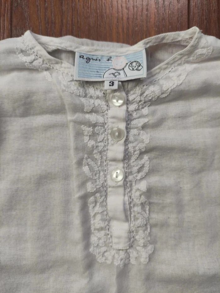 Blouse Agnès b, taille 3 ans. - photo numéro 2