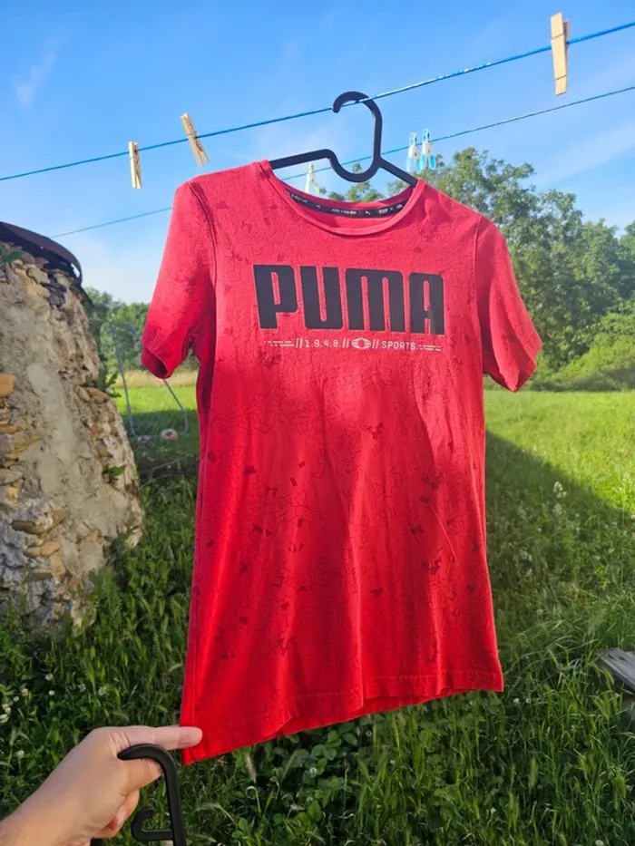 2 tee shirt puma garçon 11 12 ans + 1 gratuit - photo numéro 12