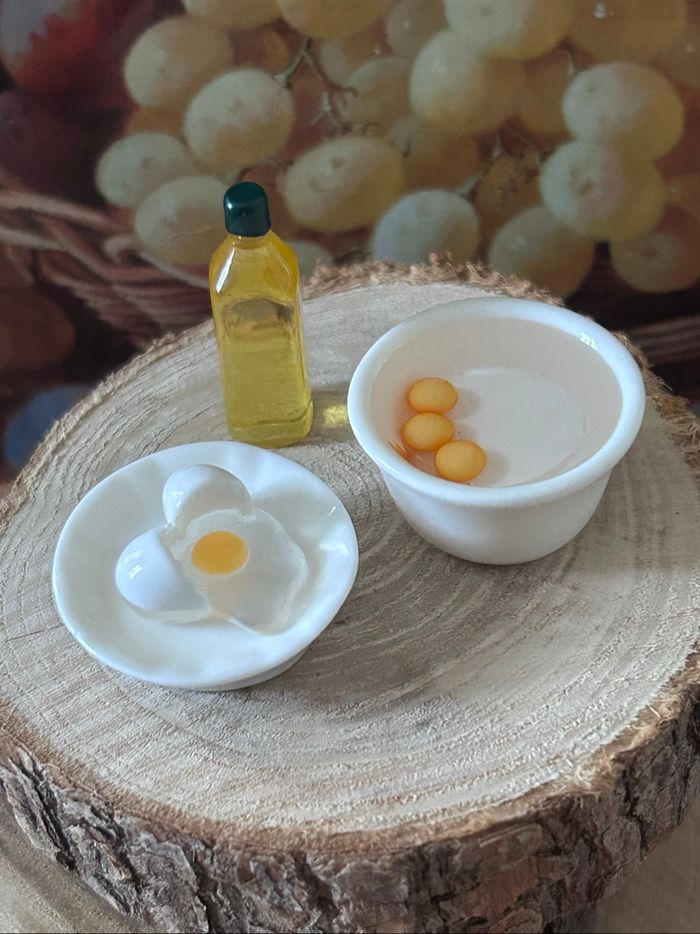 Accessoires miniatures de cuisine pour Maison de poupée