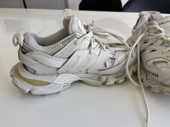 Balenciaga Track 2 blanches/grises/argentées – Taille 38 - photo numéro 7