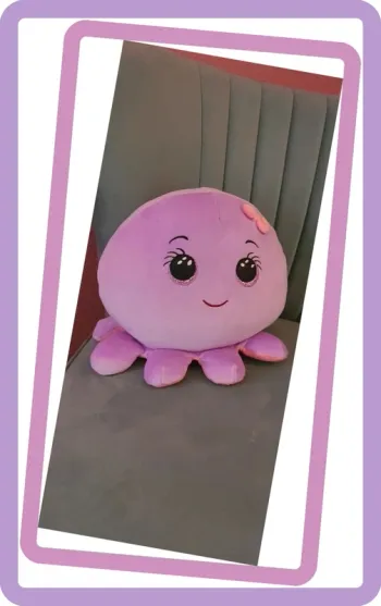 Poulpe pieuvre fille neuve