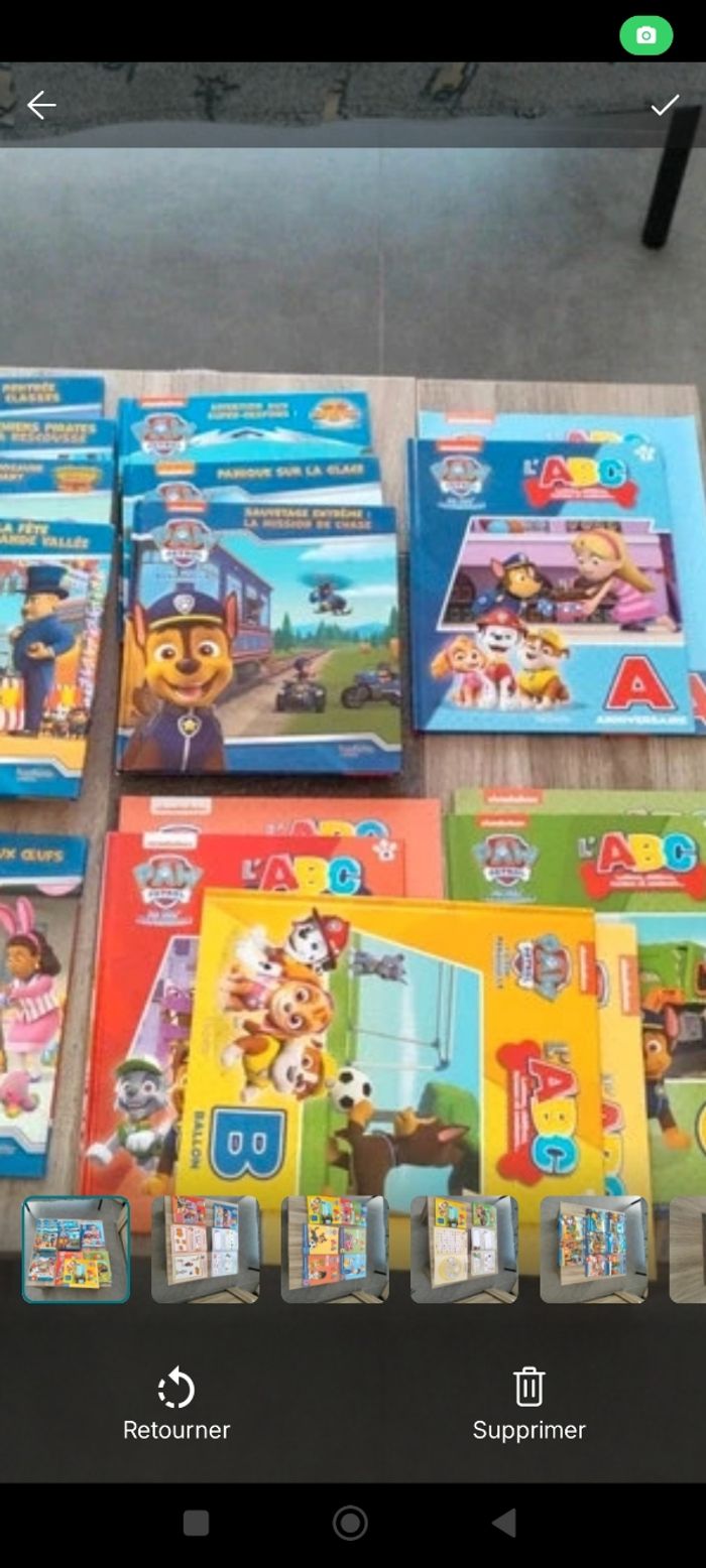 Lot livres  pat patrouille - photo numéro 2