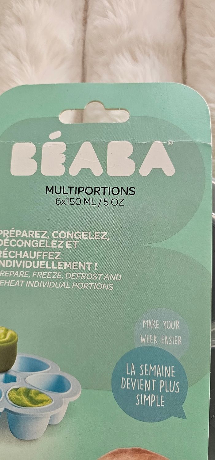 Fleur 🌸 multiportions Béaba XL150ML Neuf - photo numéro 4