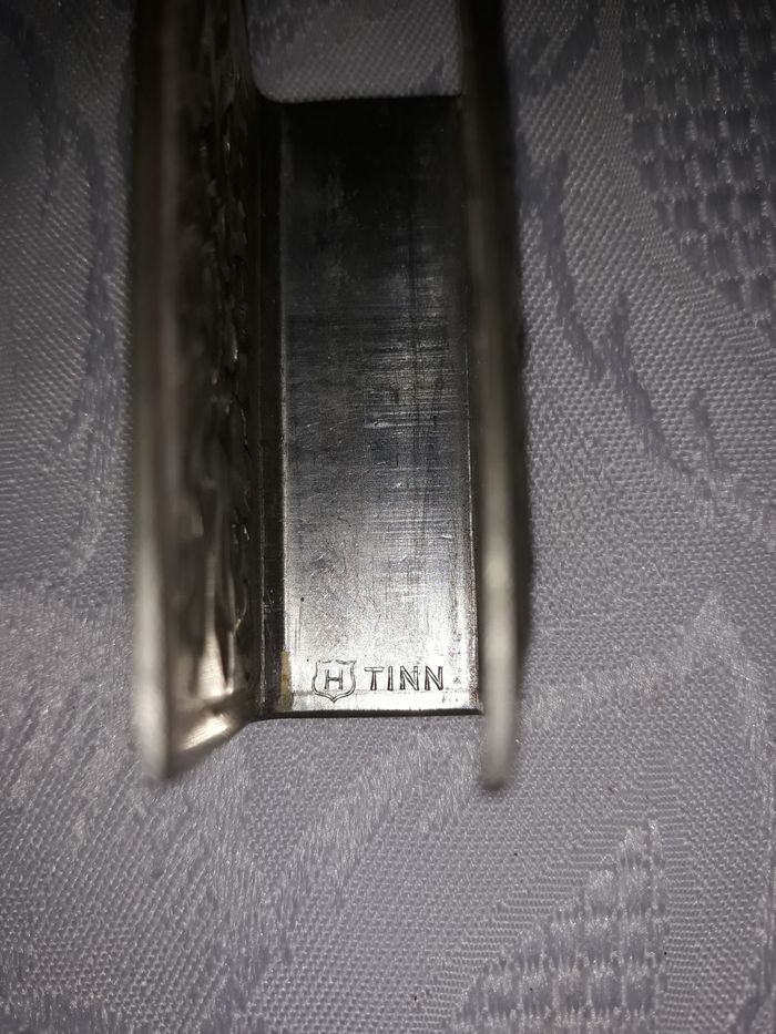 Faby2800 Porte-boîte allumettes vintage en étain norvégien par Astri Holthe - photo numéro 6