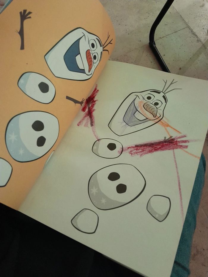 Livre de coloriage reine des neiges - photo numéro 4